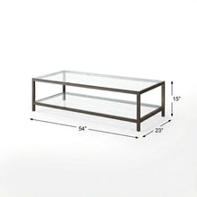 Black 3-Piece Living Room Table Set with Rectangular Coffee and End Tables