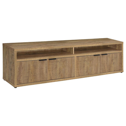 Sentnor 79-inch 4-door Engineered Wood TV Stand Media Console Mango