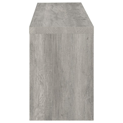Burke 3-piece 59" TV Entertainment Center Grey Driftwood