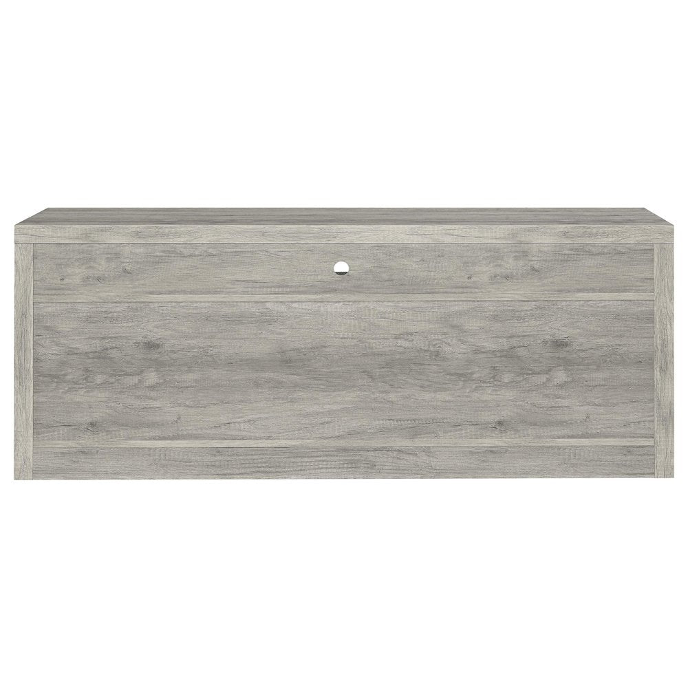 Burke 3-piece 59" TV Entertainment Center Grey Driftwood