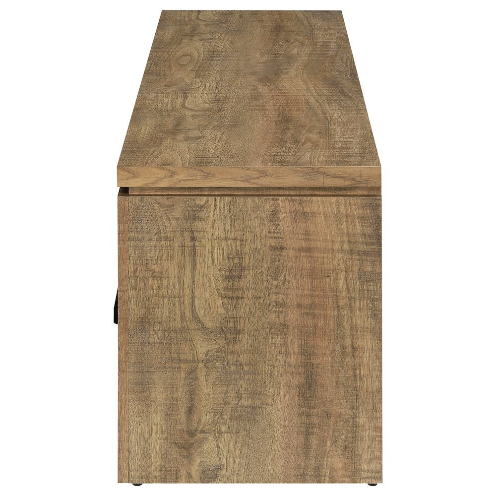Elkton 2-drawer Engineered Wood 59" TV Stand Mango
