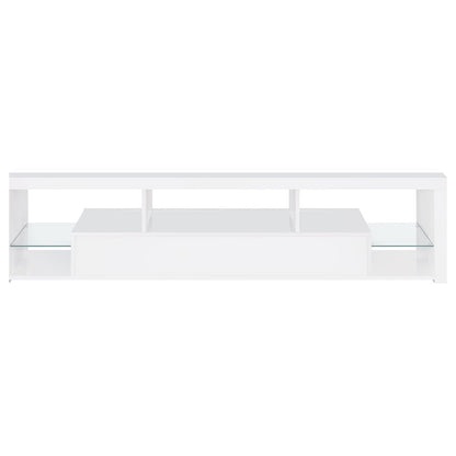 Jude 3-piece 71" TV Entertainment Center White High Gloss