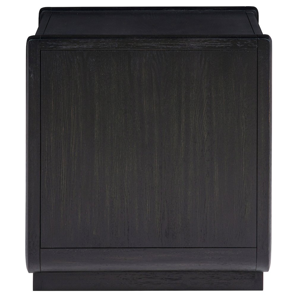 Leandro 2-piece Wood Coffee and End Table Set Burnished Black