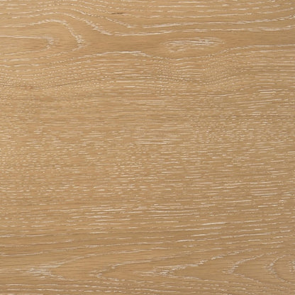 Ottowa 36-inch Round Wood Cocktail Coffee Table Light Oak