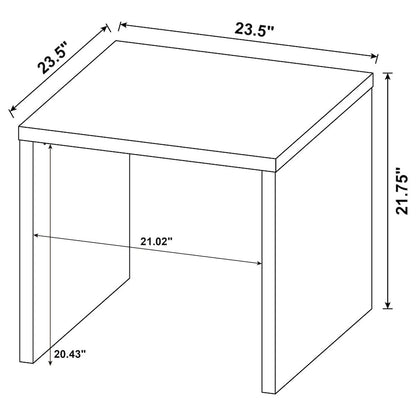 Canoga 2-piece Lift Top Cocktail Coffee Table Set Mango