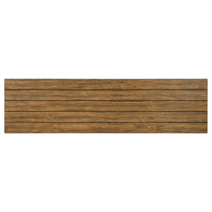 Payne 60-inch TV Stand Media Console Distressed Brown