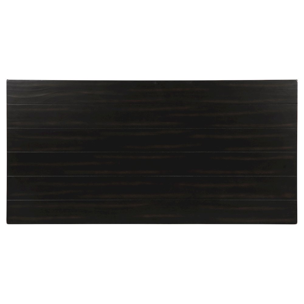 Payne Wood Coffee Table with Shelf Java