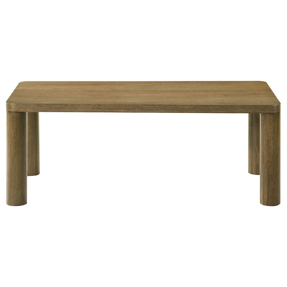 Castlewood 3-piece Cocktail Coffee Table Set Brown Oak