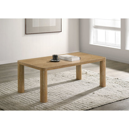 Castlewood Engineered Wood Cocktail Coffee Table Light Oak