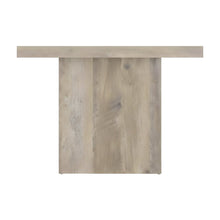 Distressed Engineered Wood Square End Table for Living Room or Bedroom, Brown