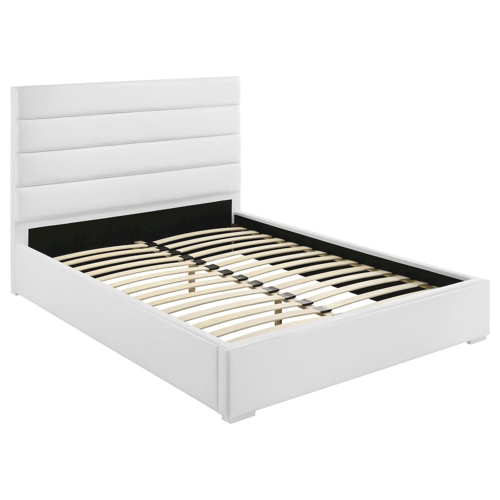 Felicity 53-inch Upholstered California King Bed White
