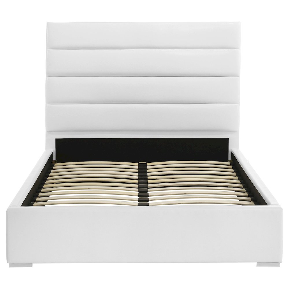 Felicity 53-inch Upholstered Twin Platform Bed White