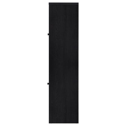 Denison 3-piece Entertainment Center 79-inch TV Stand Black