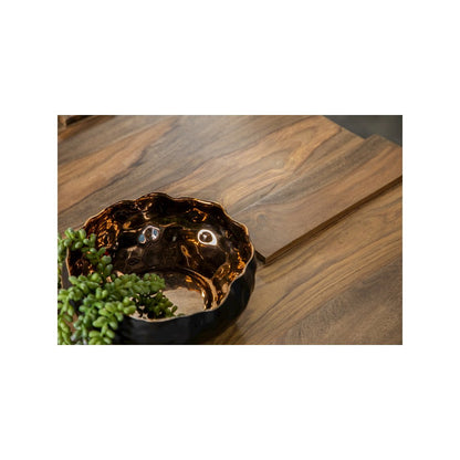 Samira Square Solid Wood Coffee Table Natural Sheesham