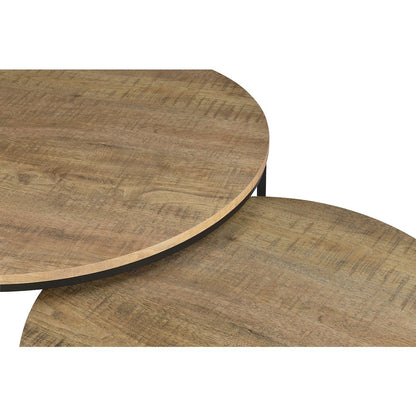 Lainey 2-piece Round Nesting Coffee Table Mango