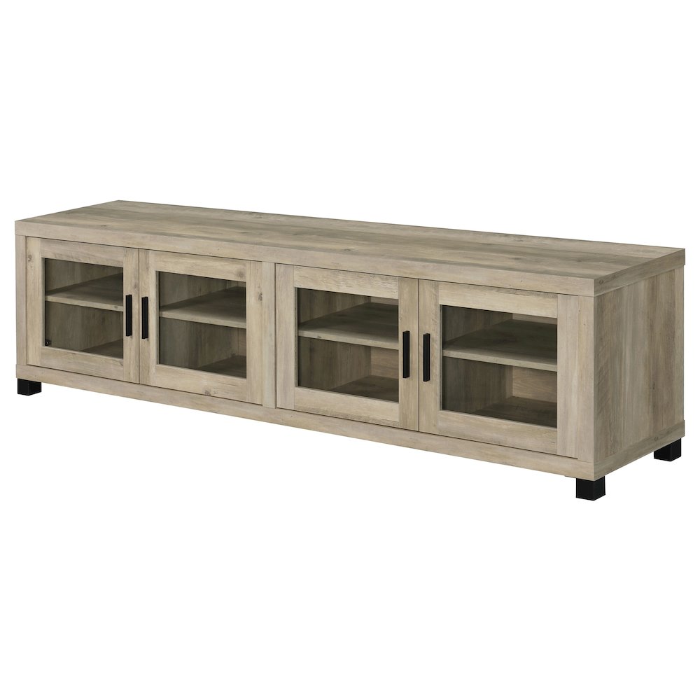 Long TV Stand – Large TV Table for Living Room with Storage Cabinets