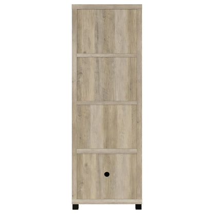 Sachin 3-piece 79" TV Entertainment Center Antique Pine
