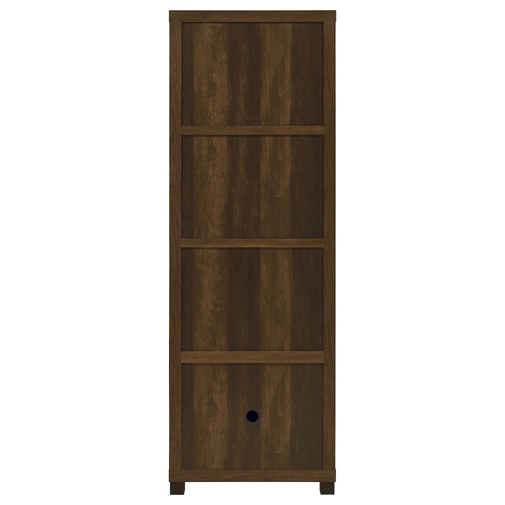 Sachin 3-piece 79" TV Entertainment Center Dark Pine