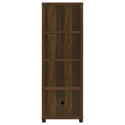 Sachin 3-piece 79" TV Entertainment Center Dark Pine