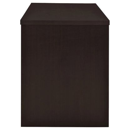 Irving 47-inch 2-drawer Office Computer Desk Cappuccino