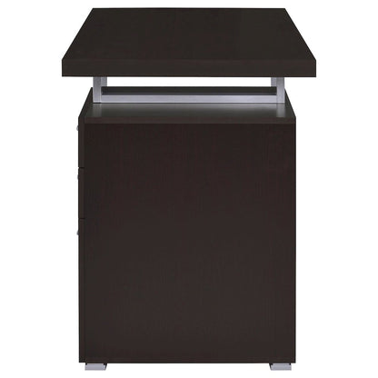 Brennan 47-inch 3-drawer Office Computer Desk Cappuccino
