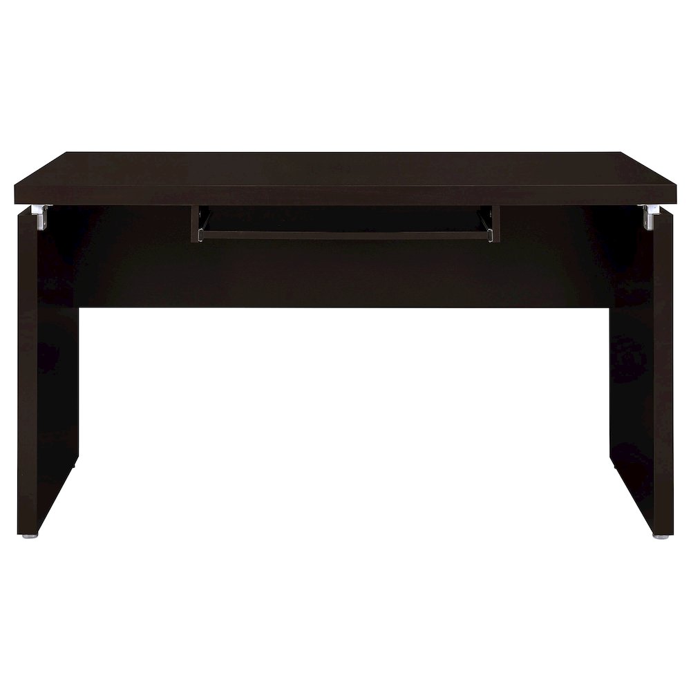 Skylar 55-inch Computer Desk with Keyboard Drawer Cappuccino