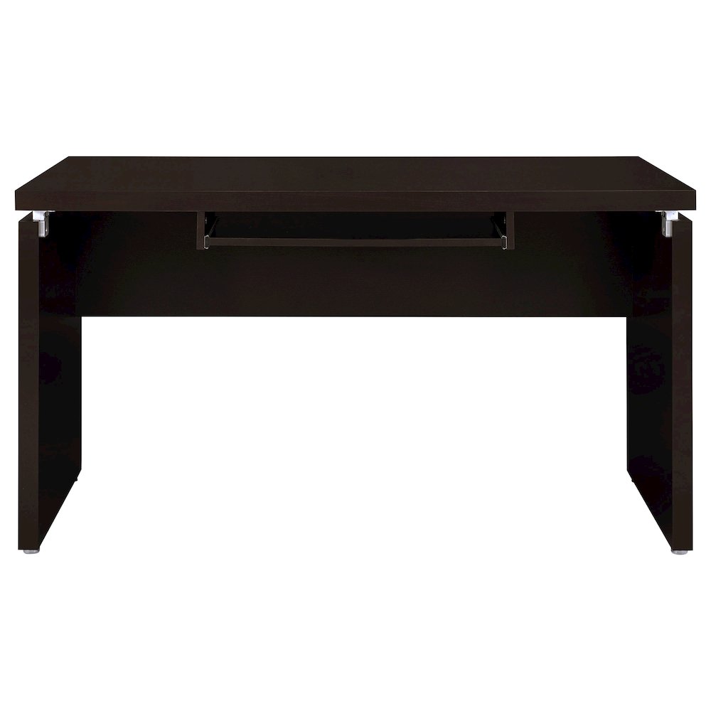 Skylar 83-inch L-Shaped Office Computer Desk Cappuccino