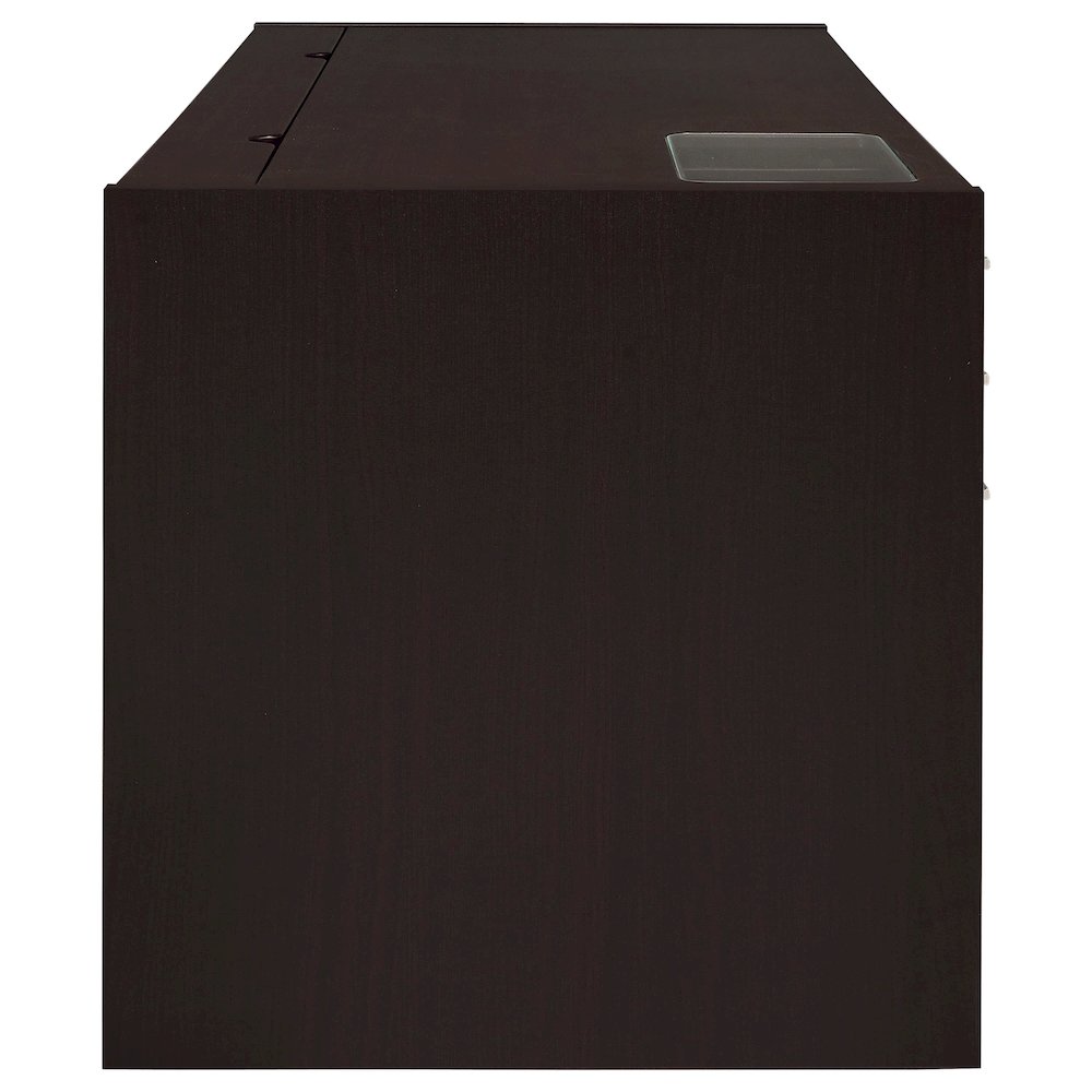 Halston 60-inch 3-drawer Office Computer Desk Cappuccino