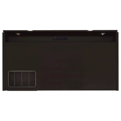Halston 60-inch 3-drawer Office Computer Desk Cappuccino