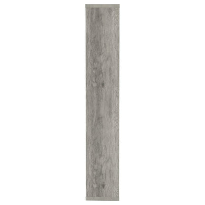 Theo 71-inch 6-shelf Bookshelf Grey Driftwood