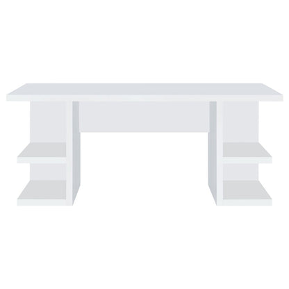 Alice 71-inch 4-shelf Engineered Wood Writing Desk White