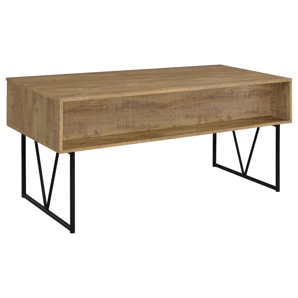 Analiese 63-inch 4-drawer Writing Desk Mango