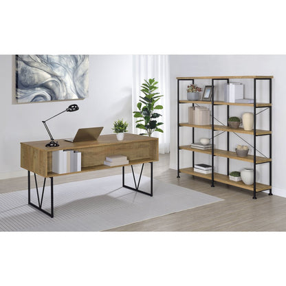 Analiese 63-inch 4-drawer Writing Desk Mango