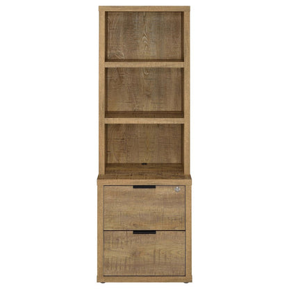Westpark 3-piece Wall Unit Bookcase Set with USB Mango