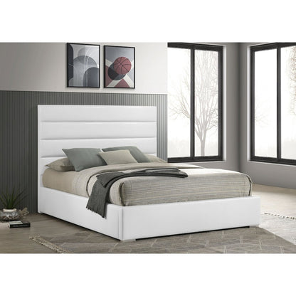 Felicity 53-inch Upholstered California King Bed White