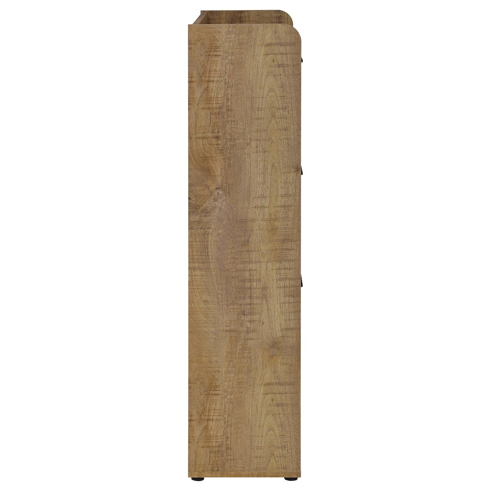Denia 3-tier Engineered Wood Shoe Cabinet Mango