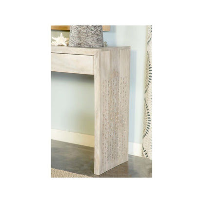 Rickman 2-drawer Wood Entryway Console Table White Washed