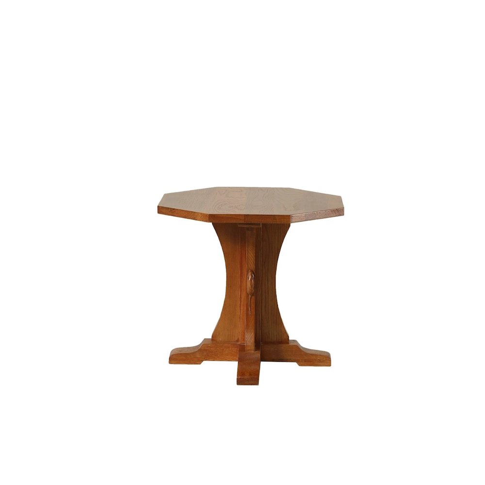 Mission Solid Oak Mouse Detail End Table - Michael's Cherry