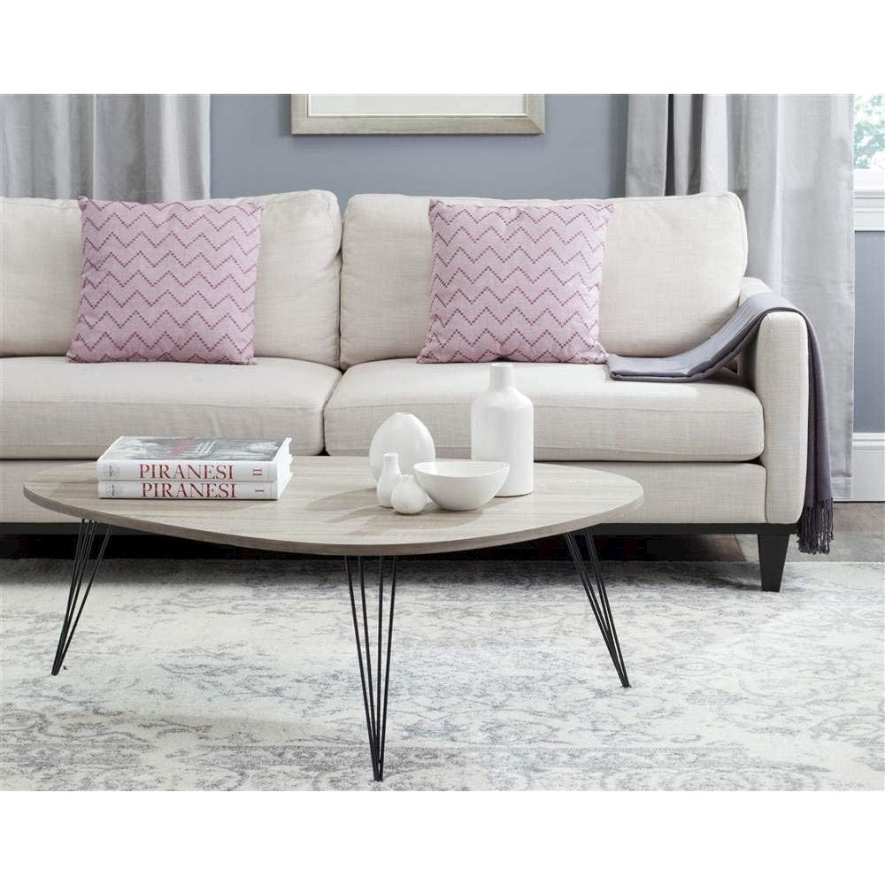 Home Collection Wynton Oak and Black Coffee Table