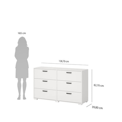 Sofia 3-Piece Bedroom Set, White
