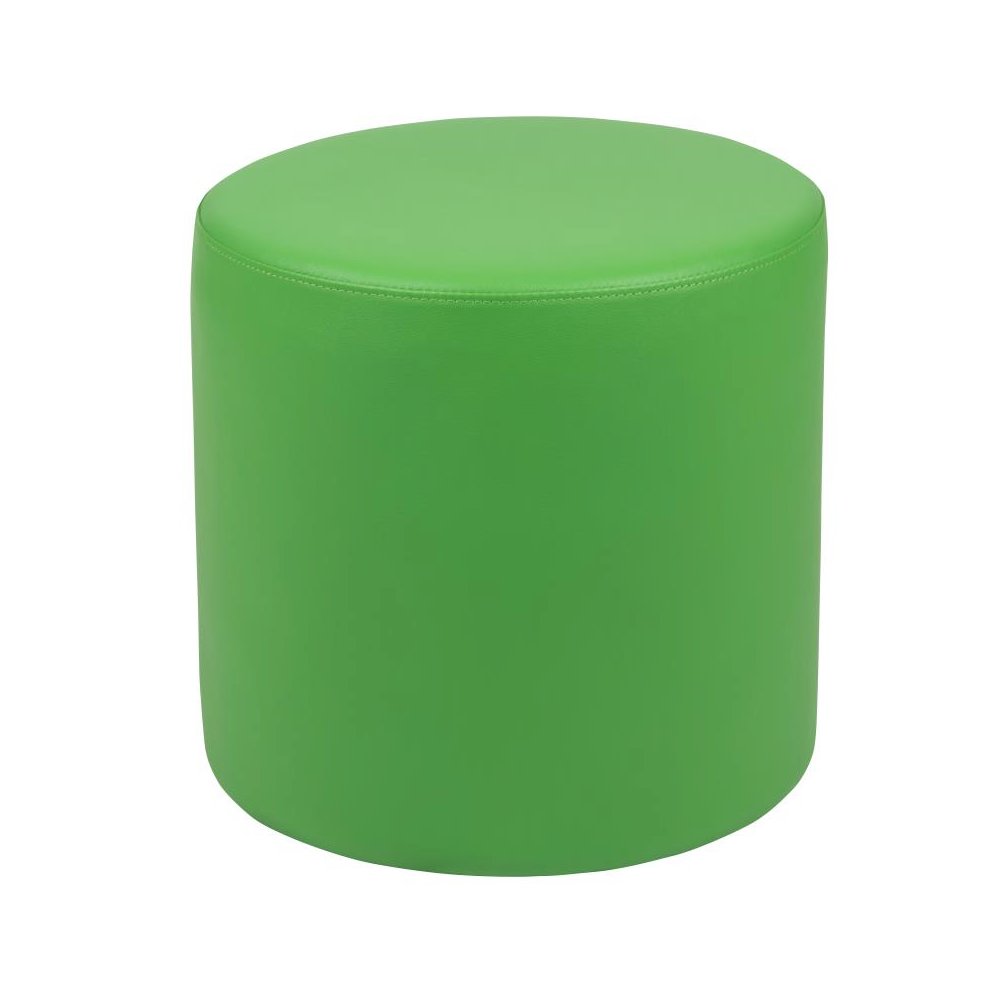 Soft Seating Flexible Circle for Classrooms and Common Spaces - 18" Seat Height (Green)