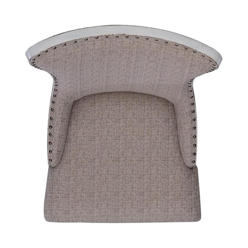 Upholstered Wing Back Side Chair for Dining Room, Set of 2