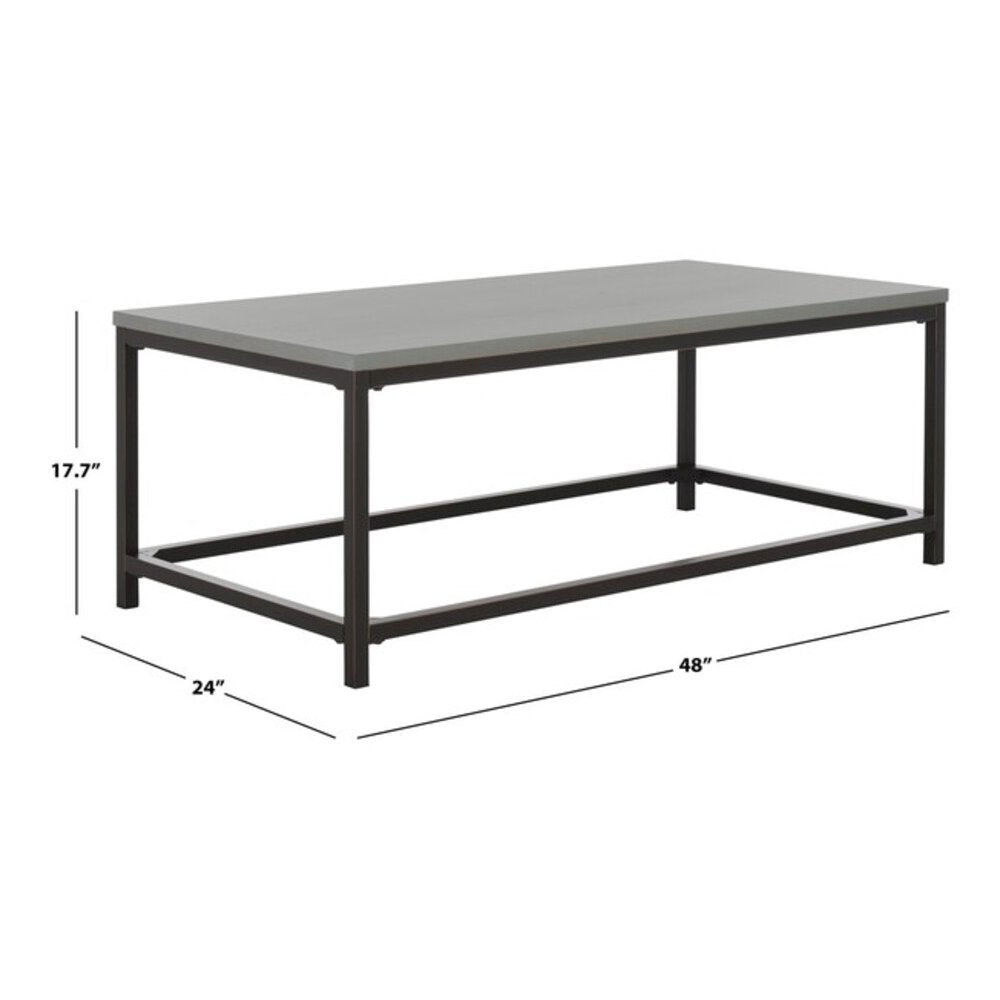 Alec Coffee Table, Ash Grey