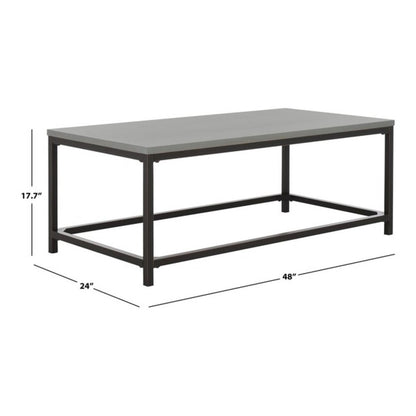 Alec Coffee Table, Ash Grey