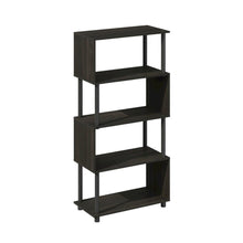 Engineered Wood Bookcase with Open Shelving for Storage and Display