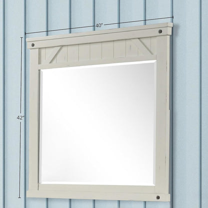 Spruce Creek White Mirror