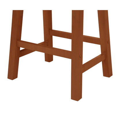 "Honey Brown" Counter Stool, 24" Seat Height - overpacked