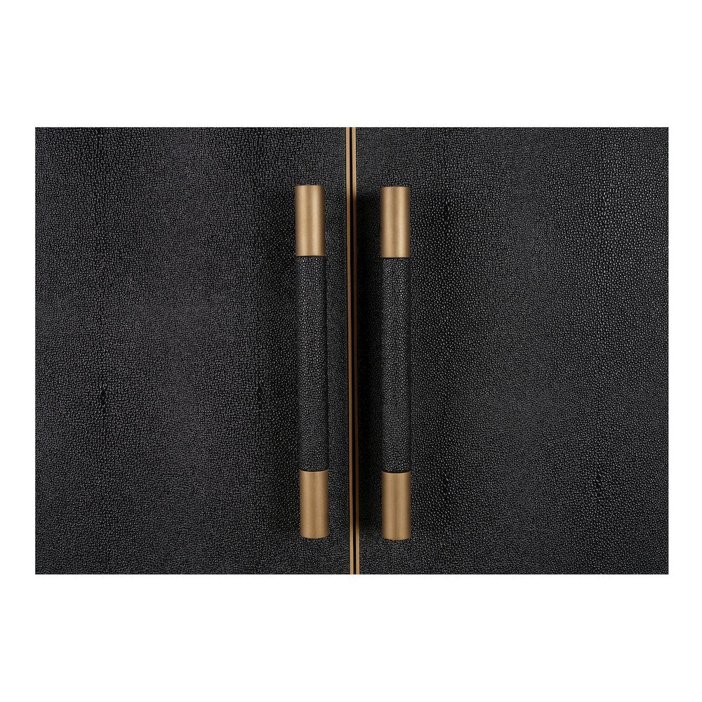 Mako Bar Cabinet Black
