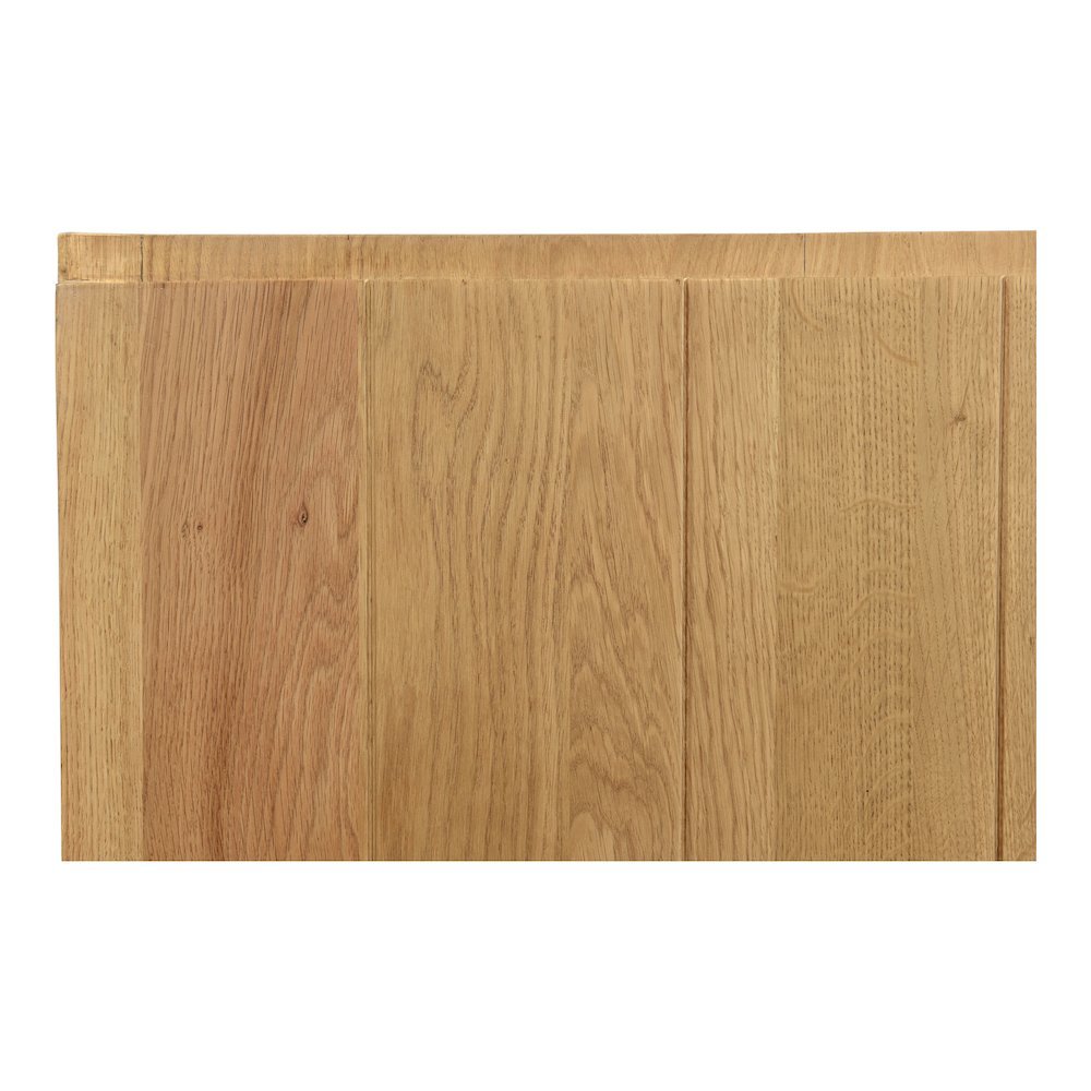 Solid Oak King Size Bed Frame with Headboard, Durable Wood King Bed Frame
