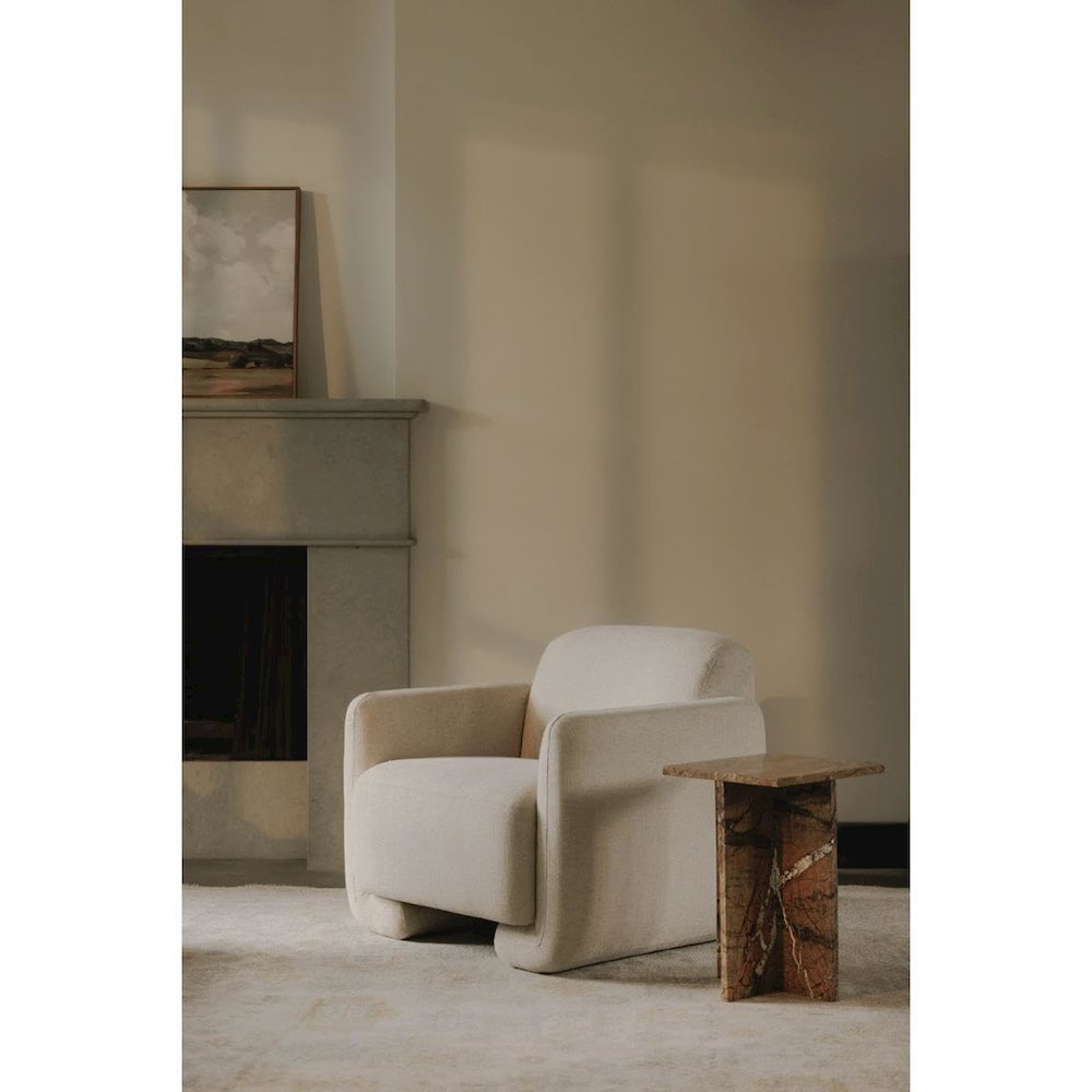 Blair Accent Table Golden Forest Marble